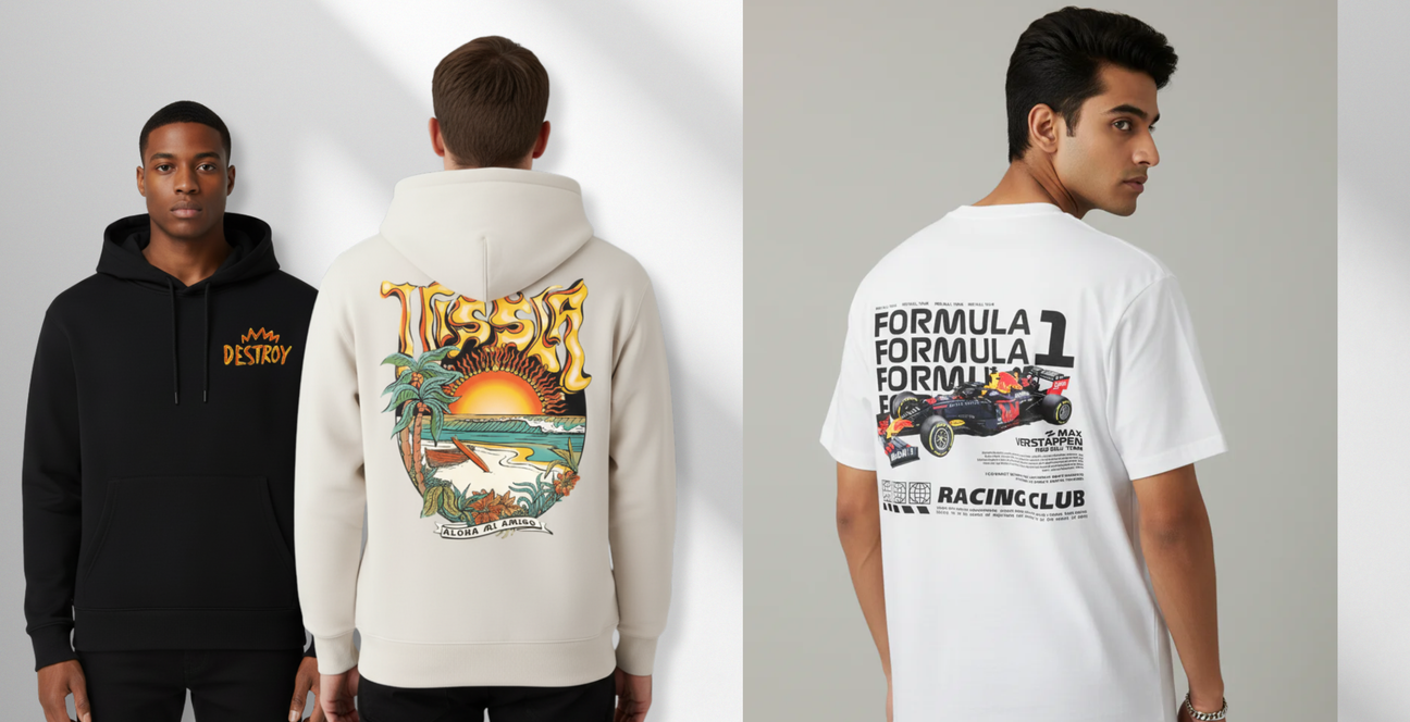 Must have hoodie and t shirt combos for a modern minimal wardrobe