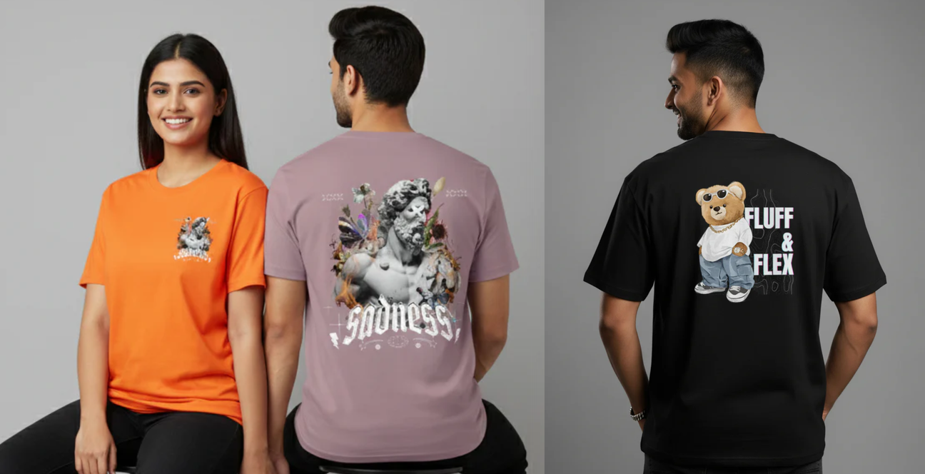 Oversized vs regular fit choosing the perfect t shirt for your body type