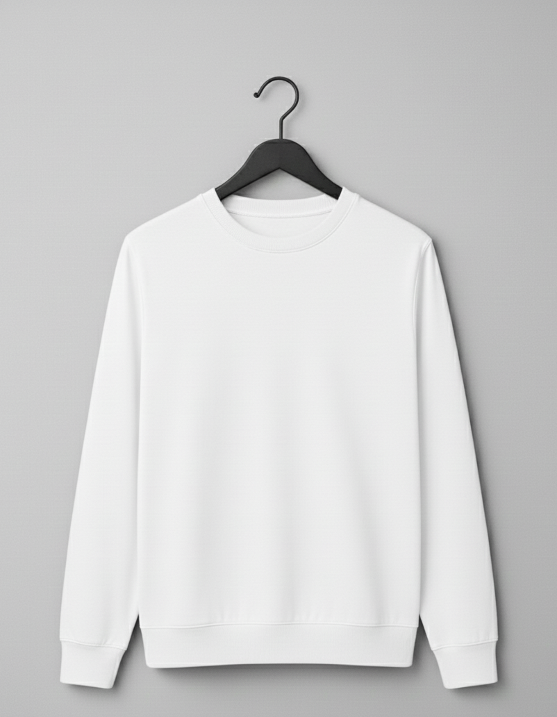 True White Sweatshirt