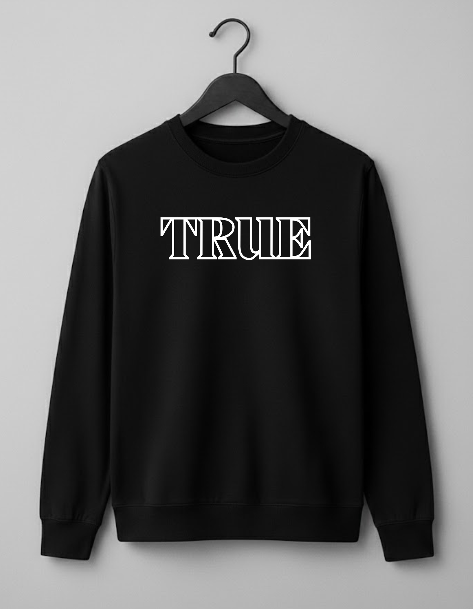True Black Sweatshirt