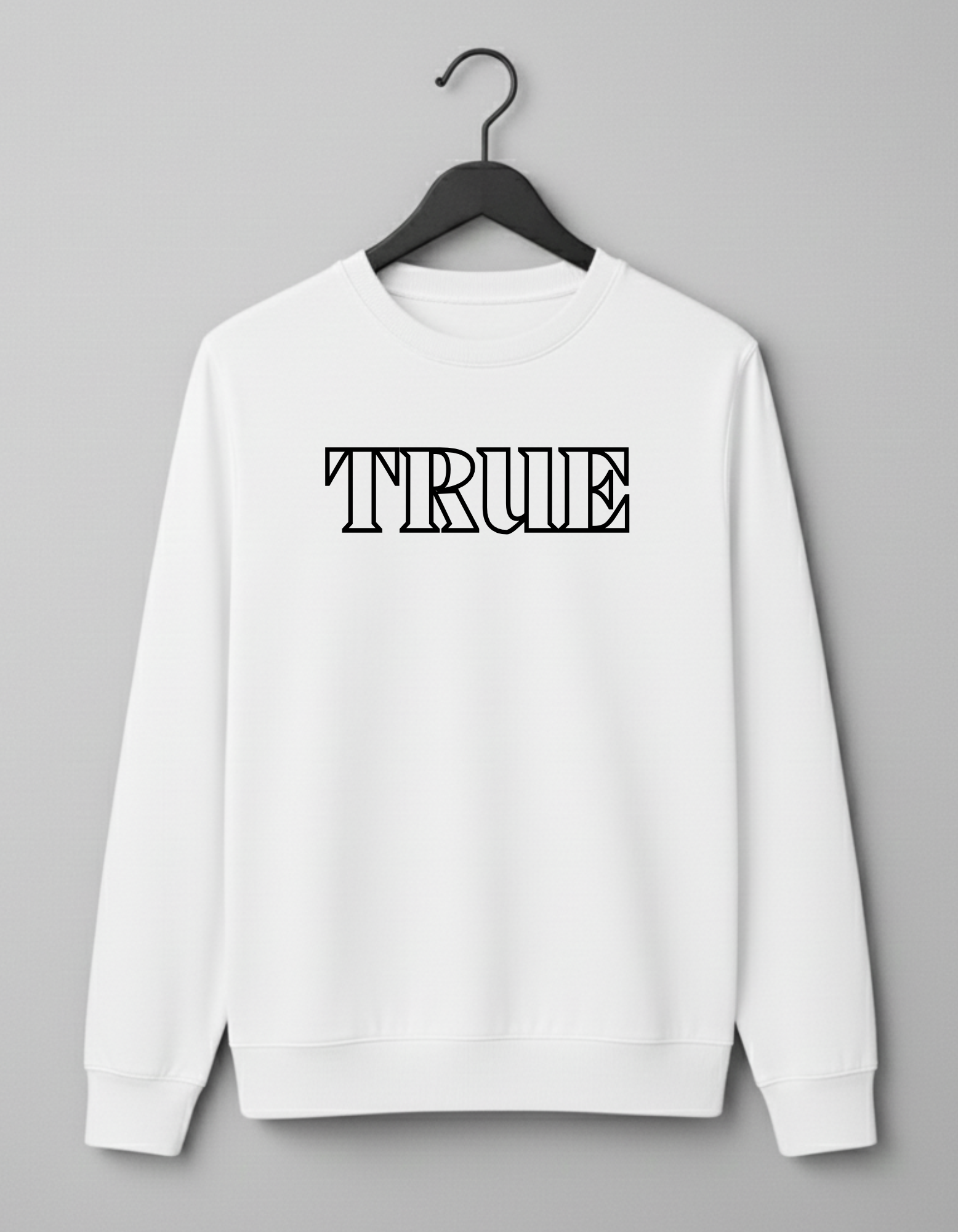 True White Sweatshirt